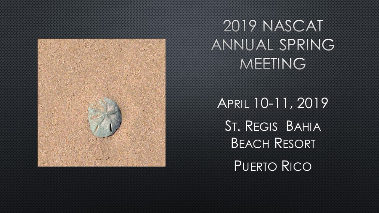 2019 NASCAT Annual Spring Meeting